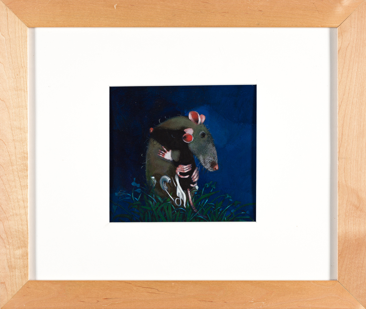 JOHN A. ROWE (1949- ) ...they just hugged and cuddled me and welcomed me home. [CHILDRENS / RAT]